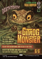 (489) The Gitrog Monster - FOIL - BORDERLESS MOVIE POSTER